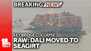 Raw Refloating and moving of Dali [upl. by Eycal]