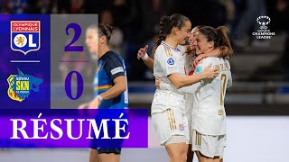 Résumé OL  St Pölten  J2 UWCL  Olympique Lyonnais [upl. by Ocsinarf767]