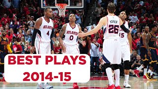 Hawks Throwbacks Best Plays of 201415 Season [upl. by Nniuq]