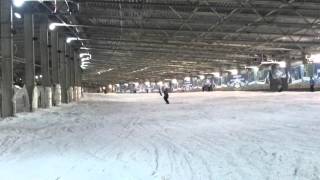 Snow boarding The worlds largest indoor ski area Snowworld Landgraaf [upl. by Ontine]