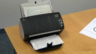 Fujitsu fi 7160 Color Duplex Document Scanner  Workgroup Series Review [upl. by Frayda130]