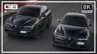 Alfa Romeo Quadrifoglio SUPER SPORT  GIULIA amp STELVIO 8K [upl. by Ultann609]