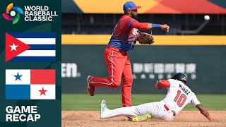 Cuba vs Panama Game Highlights  2023 World Baseball Classic [upl. by Gauthier]