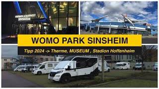 ⭐️ TOPP Wohnmobil Wohnwagen Stellplatz ⭐️ 2024 Therme Sinsheim  Museum Sinsheim Stadion Hoffenheim [upl. by Annal]