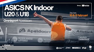 ASICS NK Indoor U20U18 2024  Dag 1 [upl. by Rainie]