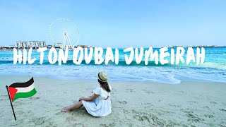 LUXURY HOTEL IN DUBAI  HILTON Dubai Jumeirah [upl. by Nabla]