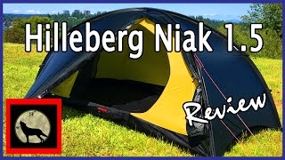 Hilleberg Niak 15 Lightweight 12 Person Backpacking Tent Setup and Review [upl. by Eerihs]