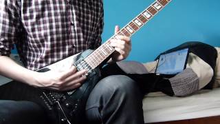 Plagues Of Babylon  Iced Earth Guitar Cover With Solo [upl. by Aicire376]