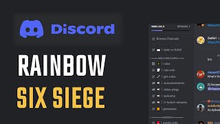 Best Discord Servers For Rainbow Six Siege 2024 [upl. by Drahsir]