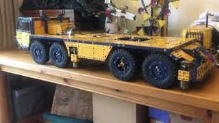 Meccano Lorry amounted Crane chassis [upl. by Bergwall]