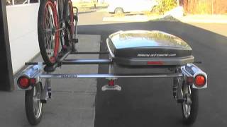 Yakima RACKandROLL Trailers demo by Rack Attack [upl. by Brentt]