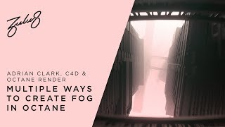 Zulu 8 How To Create Fog In Octane C4D [upl. by Yentirb]