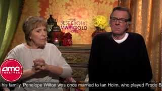 Tom Wilkinson and Penelope Wilton Talk quotThe Best Exotic Marigold Hotelquot [upl. by Shepperd767]