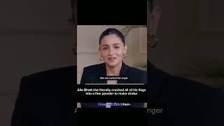 Alia Bhatt not control anger issue with anyone bollywood podcast celebrity trending love [upl. by Ytsirhc751]