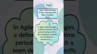 Agile Methodologies  Basic Concept Question  Project Management [upl. by Golliner]