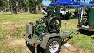 Old engines and pumps at Lardner park [upl. by Aicia]