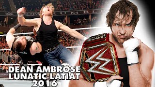 Dean Ambrose  Lunatic Lariat Compilation 2016 [upl. by Ailedo]