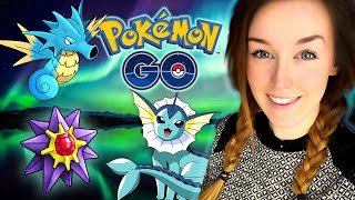 Pokemon GO W Ali  ICELAND ADVENTURE PART 1 [upl. by Otrebide]