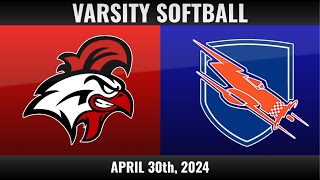 Vineland Varsity Softball vs Millville  April 30th 2024 [upl. by Ocirema429]