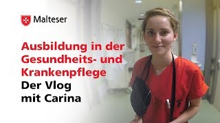 Azubi in der Gesundheits und Krankenpflege – Der Vlog mit Carina [upl. by Sisco]