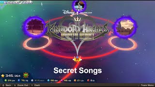 Kingdom Hearts Melody of Memory Nintendo Switch quotSecret Songsquot [upl. by Okime]