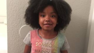 Natural Kids Hair  Aphogee 2 Step Protein Treatment  Curly Kid Review [upl. by Bagley90]