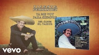 Vicente Fernández  Ya Me Voy Para Siempre Cover Audio [upl. by Blood693]