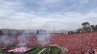 Rose bowl 2018 Flyover [upl. by Acinna659]