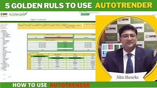 5 GOLDEN RULS TO USE AUTOTRENDER  Nitin Murarka [upl. by Aihseuqal]