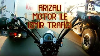 BOL VURDURMALI MOTOVLOG D  ARIZALI BORELLI LEDOW İLE İZMİR TRAFİĞİ  motovlog 11 [upl. by Garwood630]