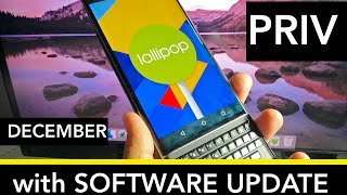 BlackBerry PRIV POST software update March 2016 [upl. by Madanhoj225]