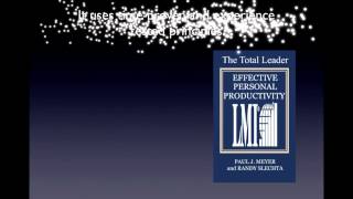 LMI Effective Personal Productivity  EPP [upl. by Josephine724]