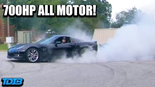 Building a 700HP ALL MOTOR Corvette Z06 in 12 Minutes [upl. by Irak]