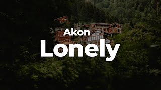 Akon  Lonely LetraLyrics  Official Music Video [upl. by Josephson]