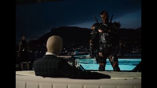 Justice League Snyder Cut post credit Scene Deathstroke and Lex Luthor [upl. by Roda]