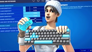 THE BEST Keyboard  Mouse Settings  DPI  Sensitivity PC FORTNITE Chapter 2 AIMBOT SETTINGS [upl. by Irollam]