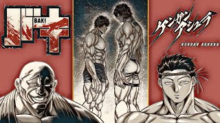 BAKI X KENGAN crossover COMPLETO⛩️ Doppo Orochi VS Pa Paing  SPOILERS [upl. by Merrill]