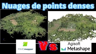 Pix4D Mapper vs Agisoft Metashape  Lequel est le meilleur [upl. by Nyer9]