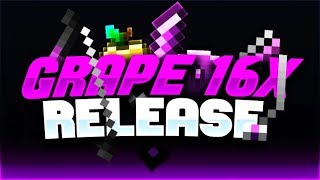 Grape Default Edit BEST  ♥ Minecraft PvP ResourcePack ♥ Kryares [upl. by Blight322]