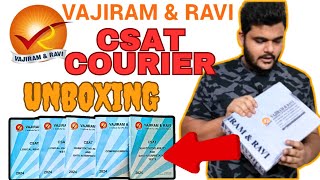 Vajiram and Ravi Csat Course Courier Unboxing upsc csat vajiramandravi unboxing [upl. by Einnaf]