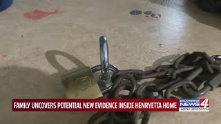 Family uncovers potential new evidence inside Henryetta home [upl. by Foushee]