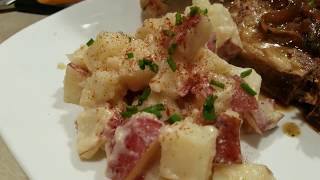 Creamy Potato Side Dish  Slow Cooker Reciepe [upl. by Ecinnej746]