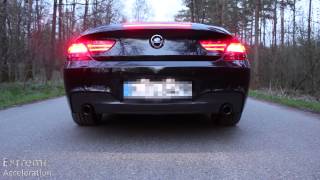 BMW F12 640d  Acceleration and Sound [upl. by Naharba52]