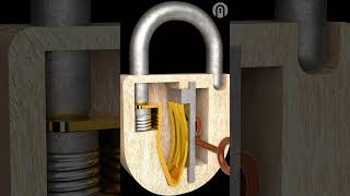 DIY Wooden Lock And Key  Padlock And Key  Clip 89 [upl. by Tat59]