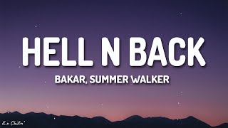 Bakar  Hell N Back Lyrics ft Summer Walker [upl. by Gasper]