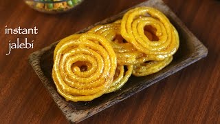 jalebi recipe  instant jalebi recipe  how to make homemade crispy jalebi recipe [upl. by Yemirej]