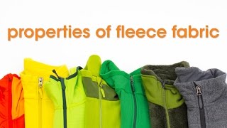 Fleece Fabric Properties [upl. by Sagerman]