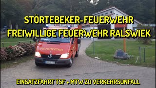 ERSTMALIGSTÖRTEBEKER TSF  MTW Freiwillige Feuerwehr Ralswiek auf Rügen [upl. by Aniluap539]