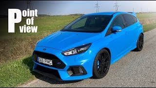 2017 Ford Focus RS 23  best sounding hot hatch you can buy POV REVIEW [upl. by Feerahs]