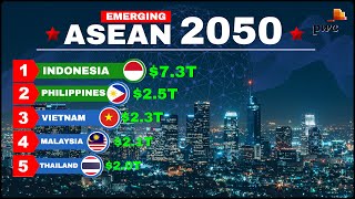 LongTerm Economic Outlook  Philippines Vietnam Malaysia Thailand and Indonesia by 2050 [upl. by Eenahc933]